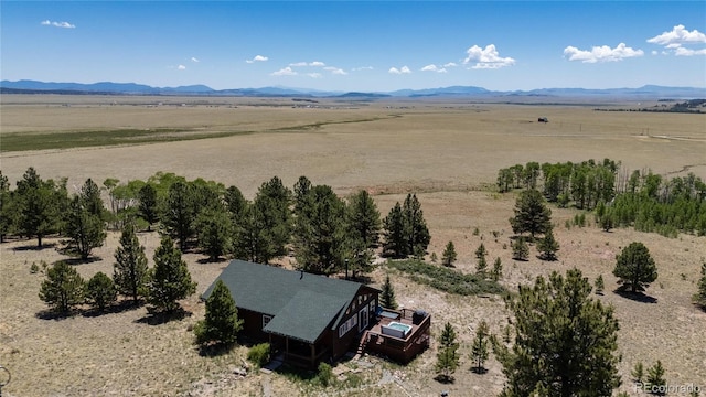 1301 Sheep Ridge Rd, Fairplay, CO 80440 - aerial view of sparsely populated area with mountains
