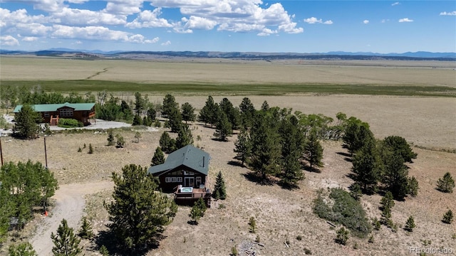 1301 Sheep Ridge Rd, Fairplay, CO 80440 - aerial view of sparsely populated area featuring a mountain backdrop