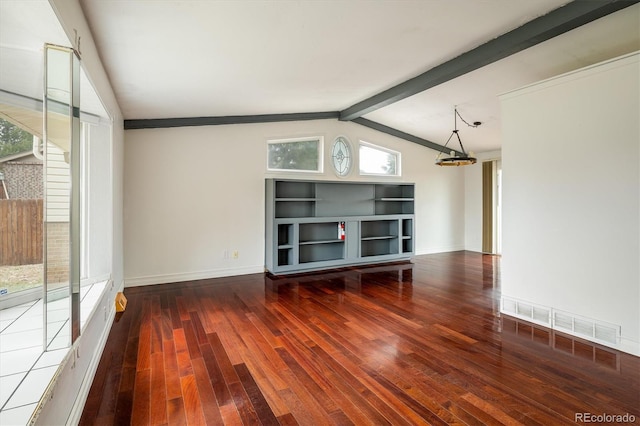 7210 Otis Ct, Arvada, CO 80003 - spare room featuring a chandelier and hardwood / wood-style floors