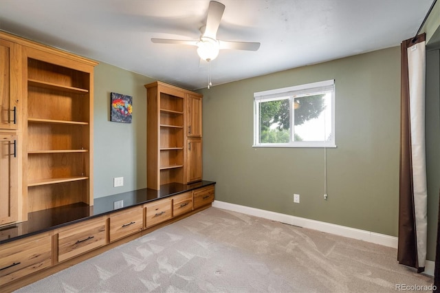 7210 Otis Ct, Arvada, CO 80003 - unfurnished bedroom with light carpet and ceiling fan