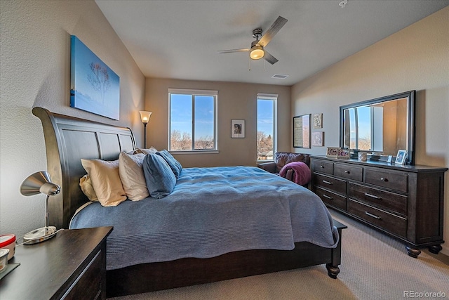 420 E Fremont Pl Unit 203, Centennial, CO 80122 - bedroom featuring carpet flooring and ceiling fan
