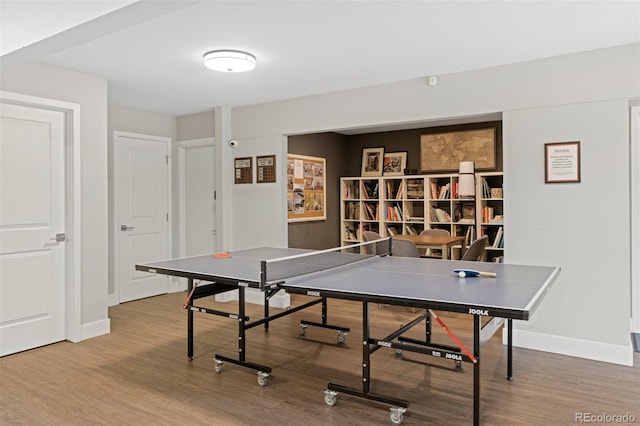 3434 S Race St, Englewood, CO 80113 - playroom with wood finished floors and baseboards