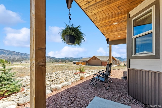 16651 Holly Ct, Buena Vista, CO 81211 - view of yard featuring a mountain view