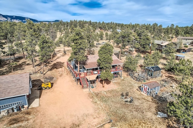 34886 Mohawk Trl, Pine, CO 80470 - view of subject property with a mountainous background