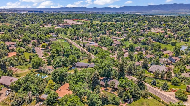 1 Lindenwood Dr, Littleton, CO 80120 - bird's eye view of a mountain backdrop
