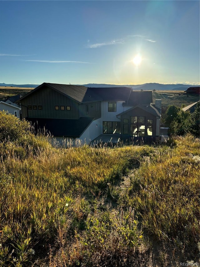 view of rear view of house