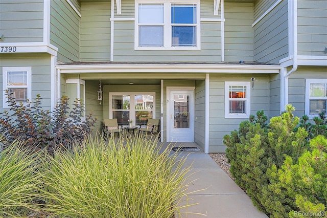 17390 Waterhouse Cir Unit B, Parker, CO 80134 - property entrance with covered porch