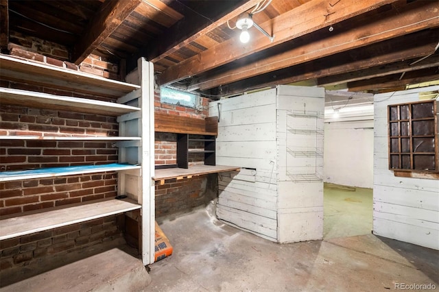 130 S Humboldt St, Denver, CO 80209 - view of unfinished below grade area