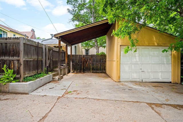 130 S Humboldt St, Denver, CO 80209 - garage featuring a detached garage