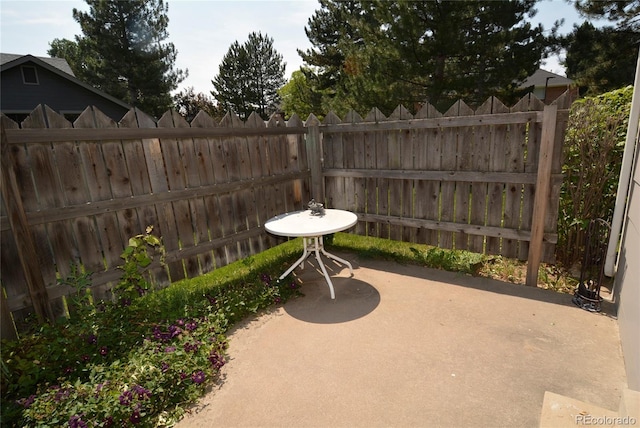 view of patio / terrace