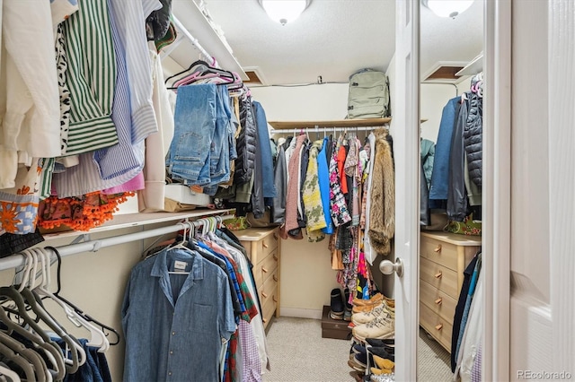 6410 Independence Way, Arvada, CO 80004 - spacious closet featuring carpet floors