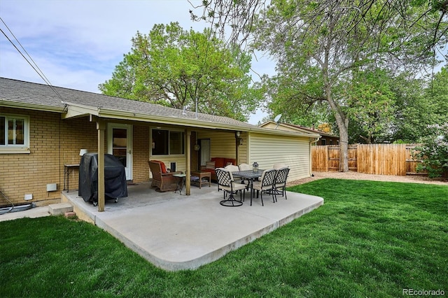 6410 Independence Way, Arvada, CO 80004 - view of patio / terrace featuring area for grilling