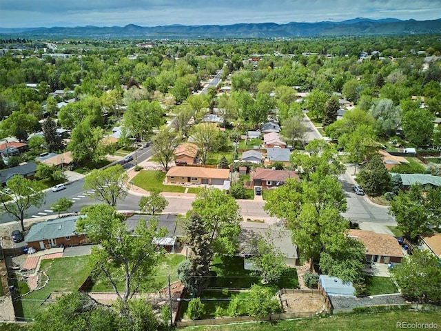 6410 Independence Way, Arvada, CO 80004 - aerial perspective of suburban area with mountains