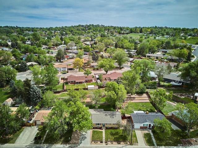 6410 Independence Way, Arvada, CO 80004 - aerial view of property's location with nearby suburban area