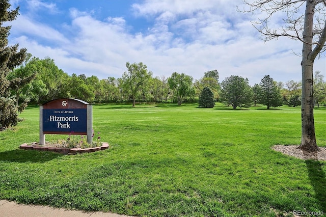 6410 Independence Way, Arvada, CO 80004 - view of community with a yard