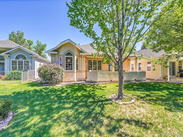 946 Champion Cir, Longmont, CO 80503 - view of front of property with stucco siding