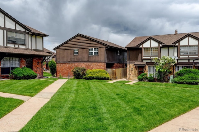 3855 S Monaco St Unit 177, Denver, CO 80237 - english style home with a front yard