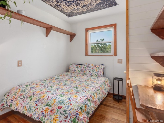 274 N Willow St, Crestone, CO 81131 - bedroom featuring wood finished floors