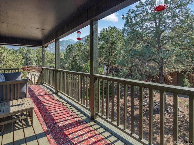274 N Willow St, Crestone, CO 81131 - view of deck