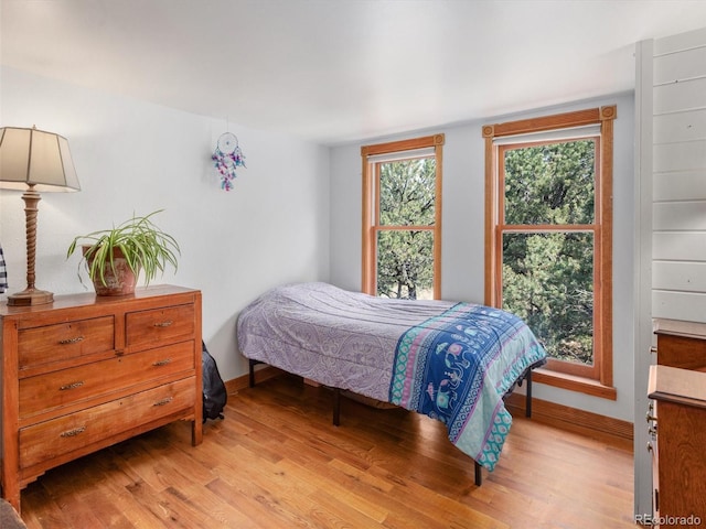 274 N Willow St, Crestone, CO 81131 - bedroom featuring light wood-type flooring