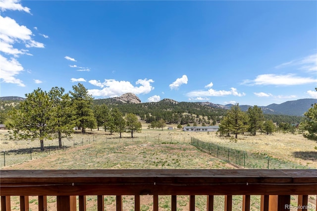 874 Hackamore Dr, Florissant, CO 80816 - mountain view featuring rural landscape