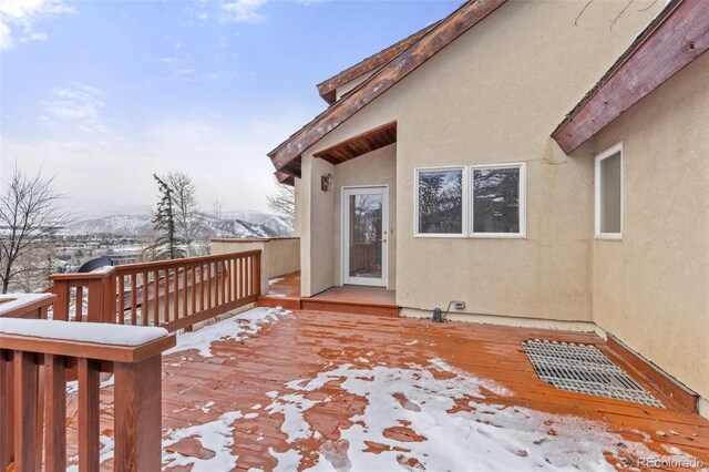 11 Hackamore Rd Unit B, Edwards, CO 81632 - view of snow covered deck
