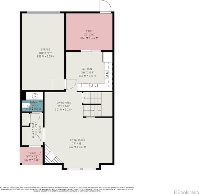 8304 S Upham Way, Littleton, CO 80128 - floor plan / room layout