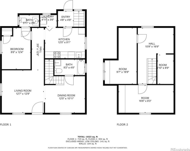 502 E San Miguel St, Colorado Springs, CO 80903 - view of room layout