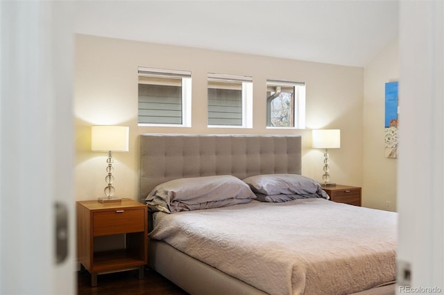 2222 N Washington St, Denver, CO 80205 - bedroom featuring dark wood finished floors