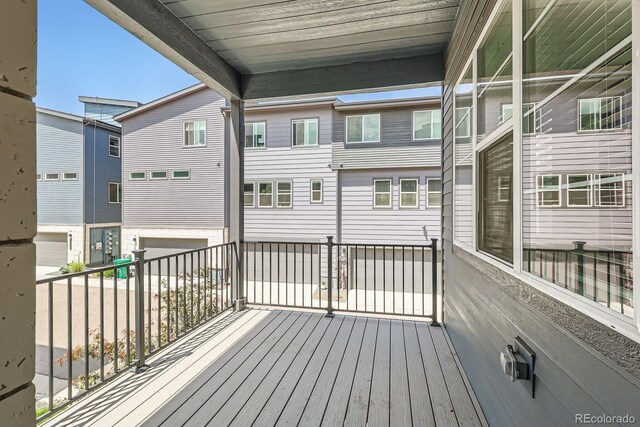 6791 Navajo Ct, Denver, CO 80221 - view of deck