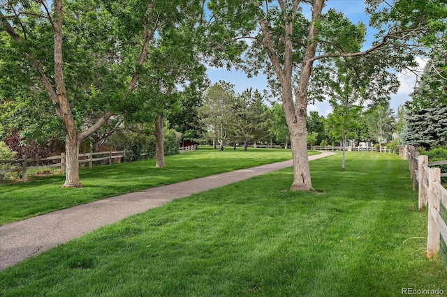 9602 Indian Wells Dr, Lone Tree, CO 80124 - surrounding community with view of wooded area
