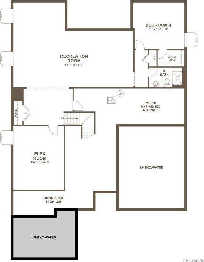 2610 Bitterroot Pl, Highlands Ranch, CO 80129 - view of home floor plan