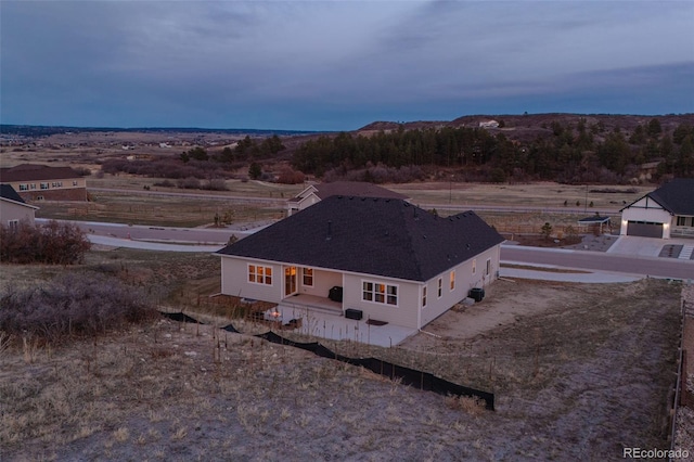5693 Missoula Trl, Castle Rock, CO 80108 - view from above of property