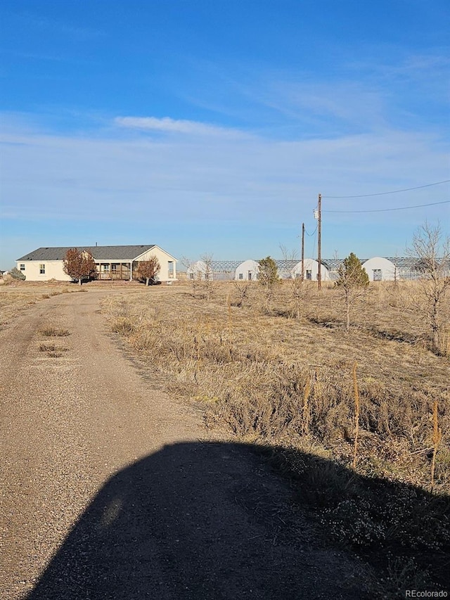 view of road