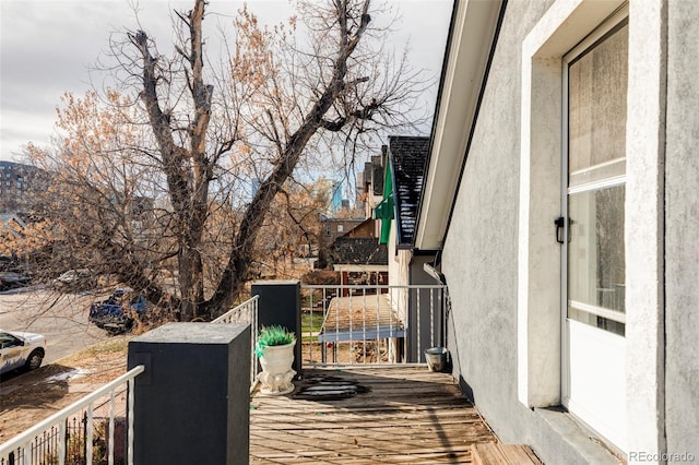 2731 California St, Denver, CO 80205 - view of wooden terrace