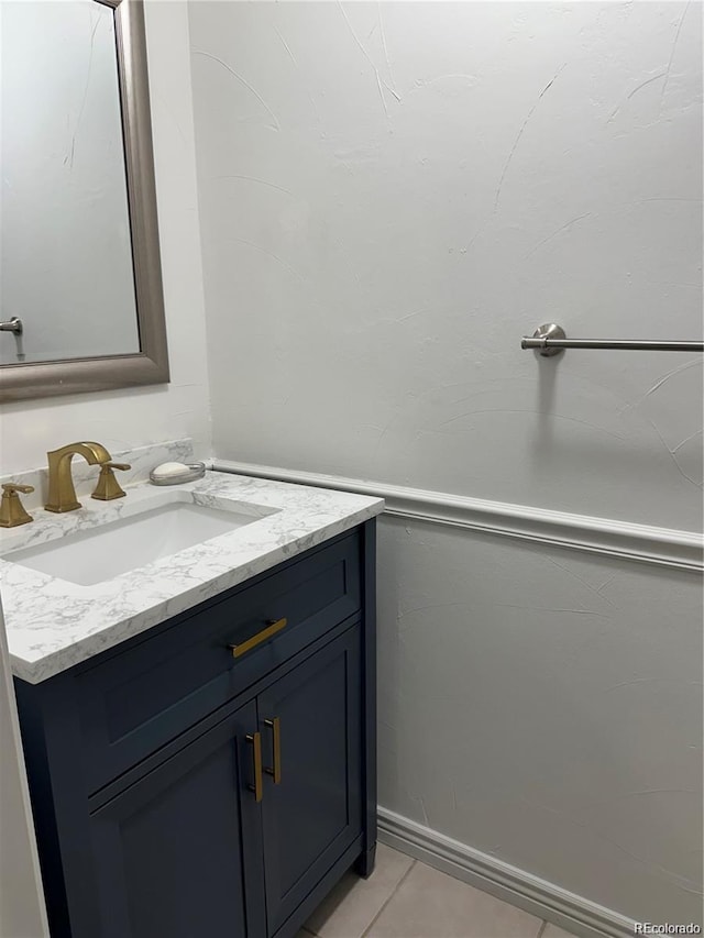 625 S Xenon Ct, Lakewood, CO 80228 - bathroom featuring vanity and tile patterned floors