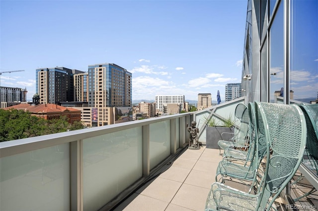 55 W 12th Ave Unit 608, Denver, CO 80204 - balcony featuring a city view