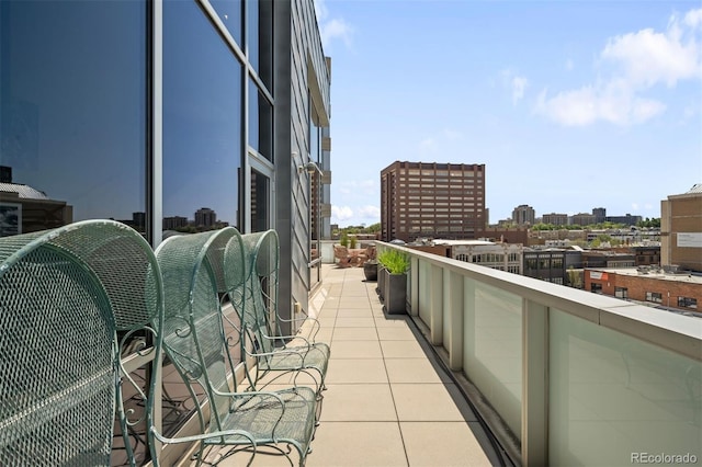 55 W 12th Ave Unit 608, Denver, CO 80204 - balcony featuring a view of city