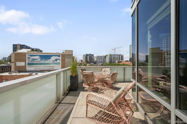 55 W 12th Ave Unit 608, Denver, CO 80204 - balcony featuring a city view
