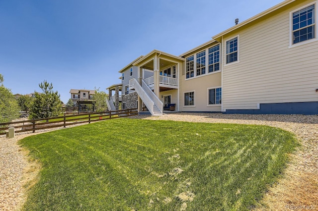21855 E Idyllwilde Dr, Parker, CO 80138 - back of house featuring stairs