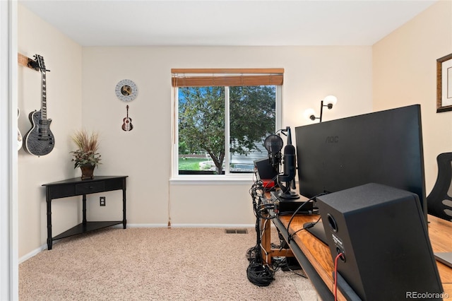 1825 Cooper Ct, Castle Rock, CO 80109 - office area with baseboards and carpet floors