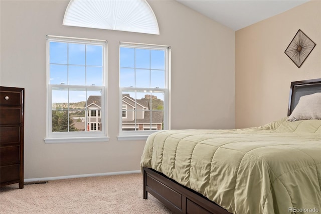 1825 Cooper Ct, Castle Rock, CO 80109 - bedroom featuring light colored carpet, multiple windows, and baseboards
