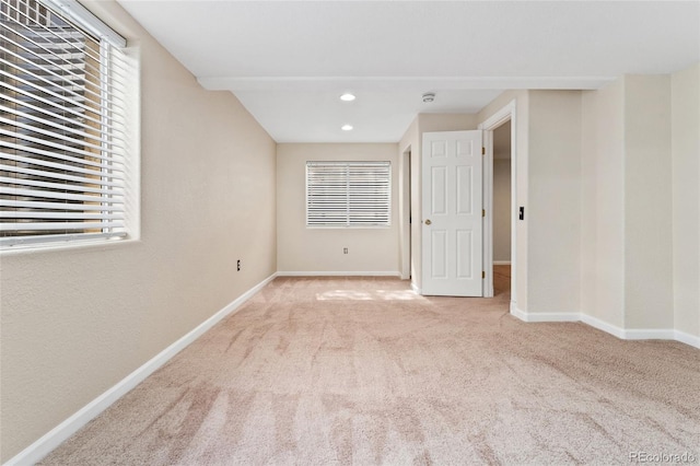 1825 Cooper Ct, Castle Rock, CO 80109 - unfurnished room featuring carpet flooring, plenty of natural light, baseboards, and recessed lighting