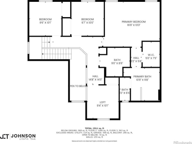 2214 E 101st Ave, Thornton, CO 80229 - view of property floor plan