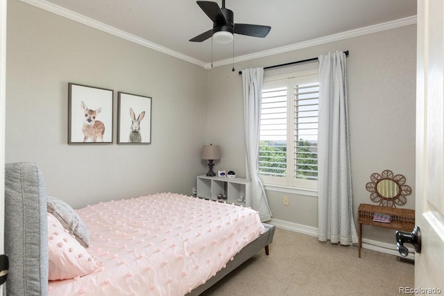 2214 E 101st Ave, Thornton, CO 80229 - carpeted bedroom featuring crown molding and baseboards