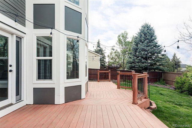 view of deck