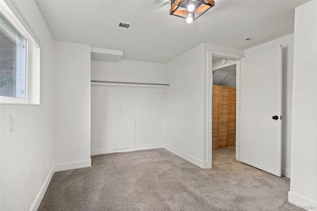 3545 Moorhead Ave, Boulder, CO 80305 - unfurnished bedroom featuring carpet, baseboards, and a closet