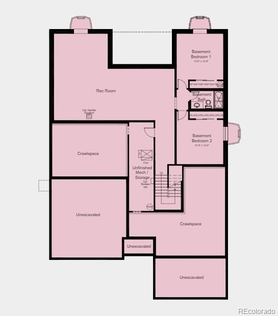 16655 W 93rd Pl, Arvada, CO 80007 - floor plan / room layout