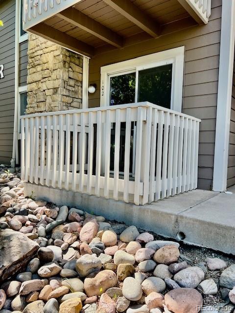 4400 S Quebec St Unit 102R, Denver, CO 80237 - view of wooden deck