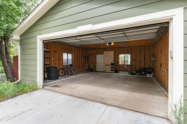 4520 S Delaware St, Englewood, CO 80110 - garage featuring a garage door opener